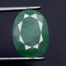 Natural Emerald (Panna) 5.47 Carat Certified Loose Gemstone | Panna Stone for Ring & Astrology